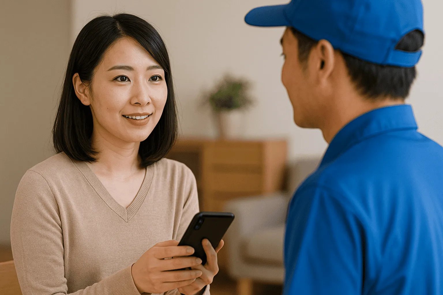 不用品回収業者の対応力を確認している人