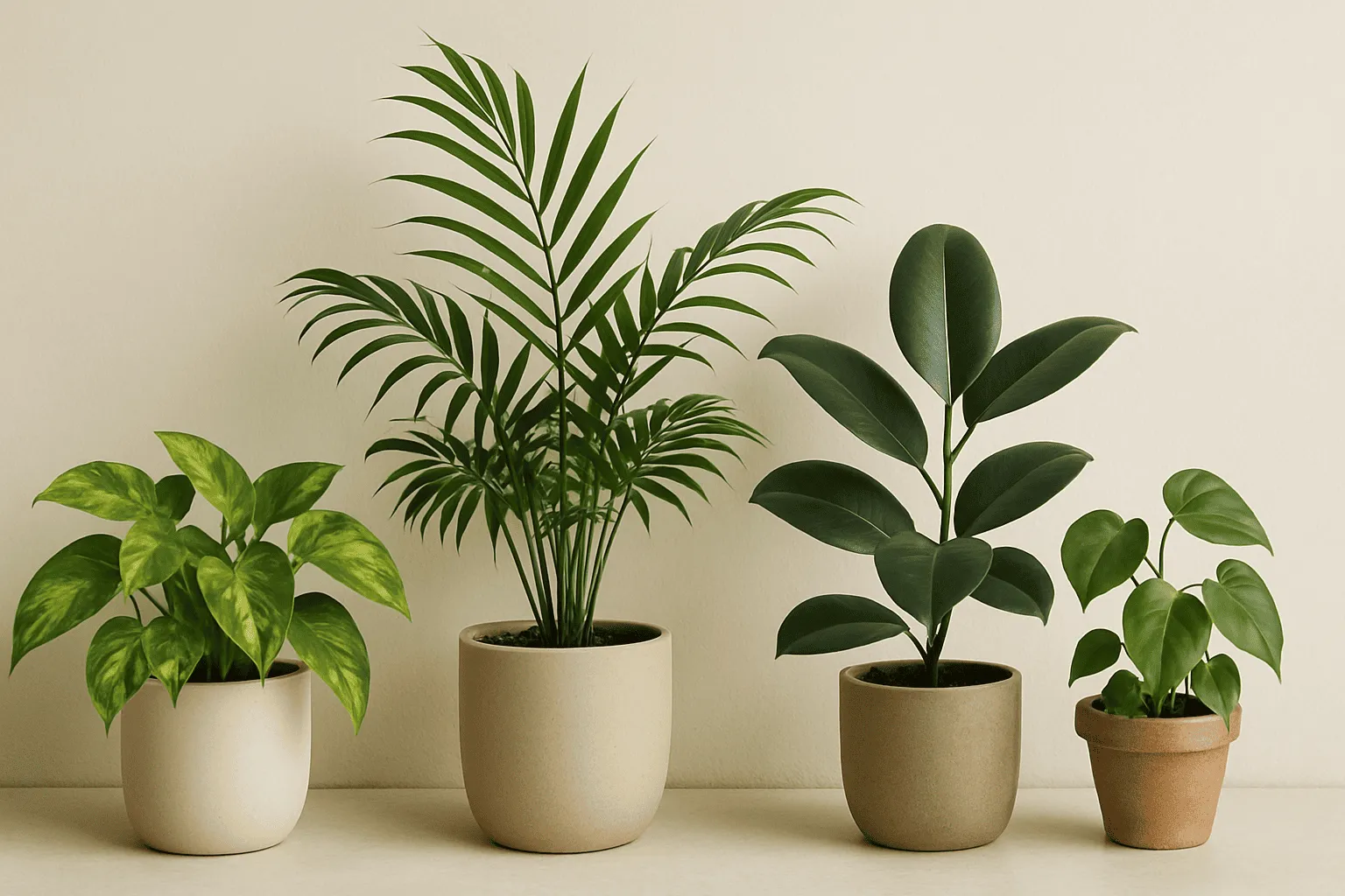 不要になったさまざまな観葉植物