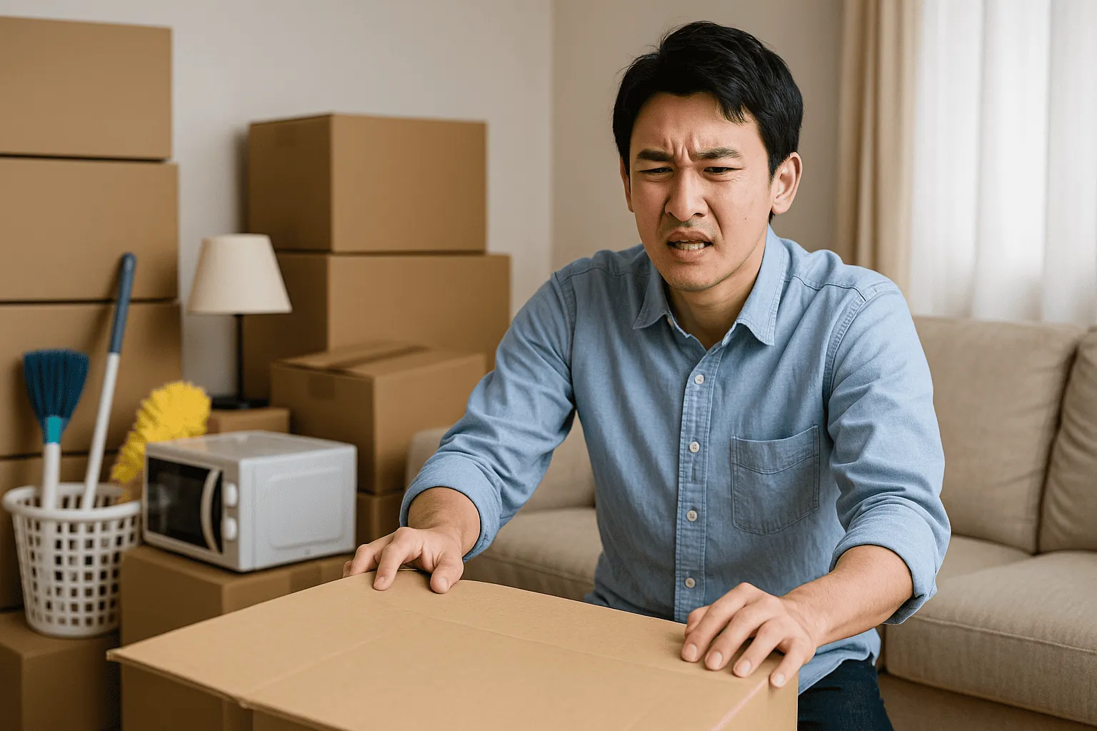 不用品が多すぎて困っている人