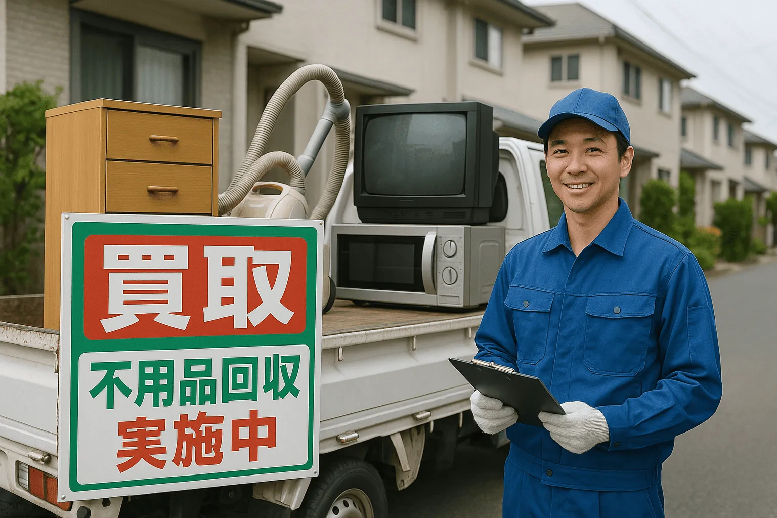 買取サービスを実施している不用品回収業者