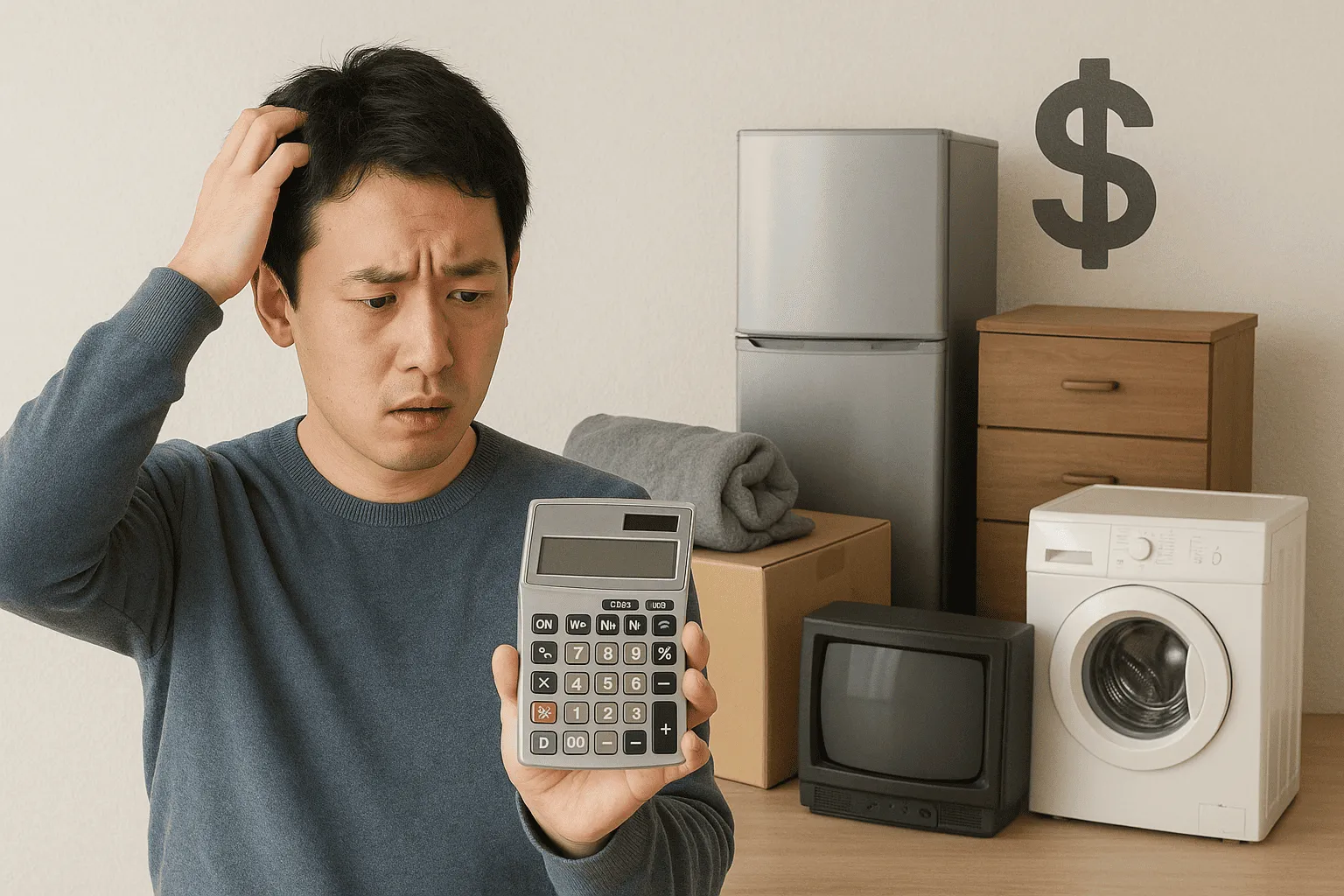 不用品回収の市場価格を知らない人