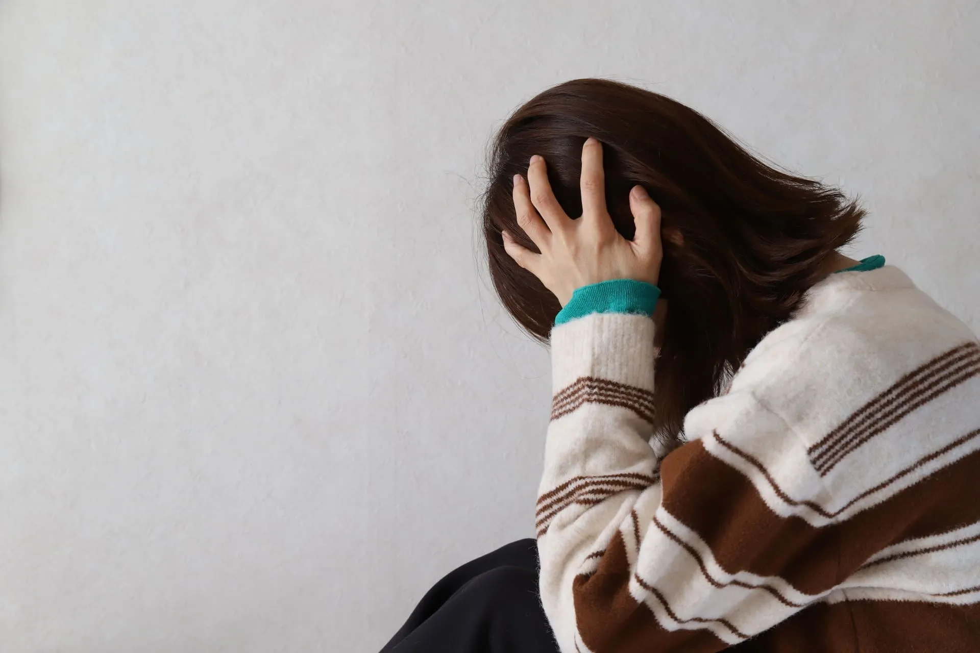 ゴミ屋敷に悩む女性