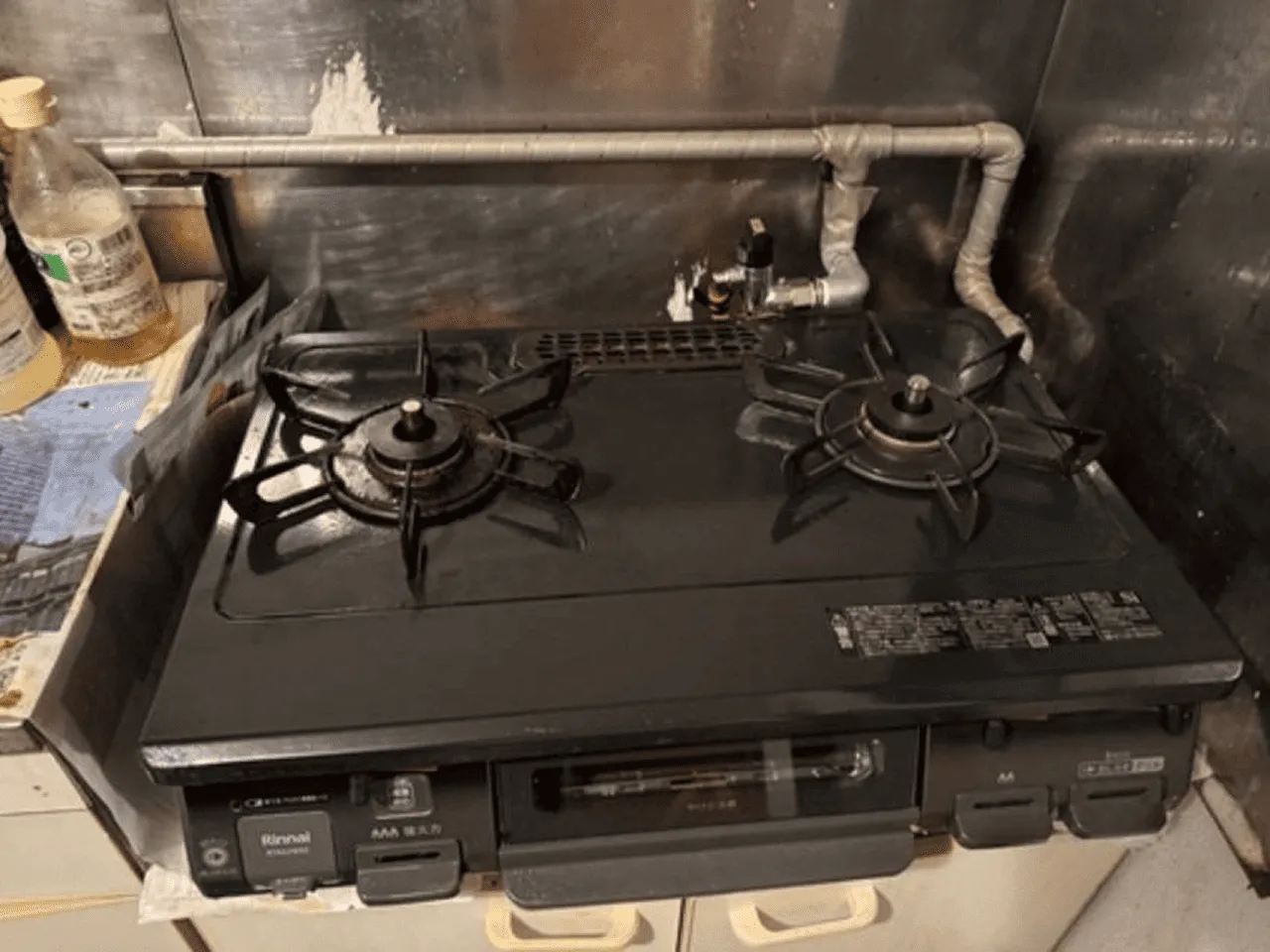 日野市での二口コンロの不用品回収
